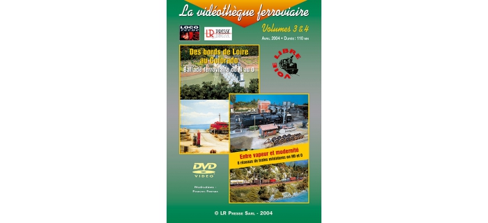 dvd la vid u00e9oth u00e8que ferroviaire  vol  3 et 4 - dvdbal - lr presse - cd  dvd