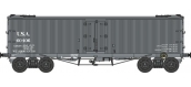 Modélisme ferroviaire : REE WB 533 - Wagon TP FRIGO Origine à Trappes à Glace USA Ep.II