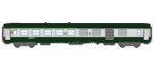 Modélisme ferrovaire : REE VB-160 - Voiture UIC Vert Garrigue / Gris Béton Ep.V.