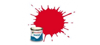 Peintures pour maquettes et modélisme ferroviaire HUMBROL HUM20238 - AA0238 - Rouge vif 