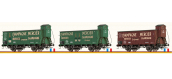 Brawa 50701 Set de 3 wagons 