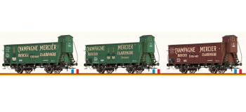 Brawa 50701 Set de 3 wagons 