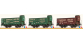 Brawa 50701 Set de 3 wagons 