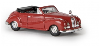 BREKINA 24501 - BMW 502 Cabrio, rouge carmin