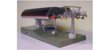 Modélisme ferroviaire : JC82464 - Remontée mécanique - set de 6 télésièges 