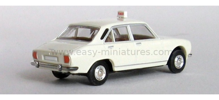 BREKINA 2095.1 - Peugeot 504 taxi, blanc