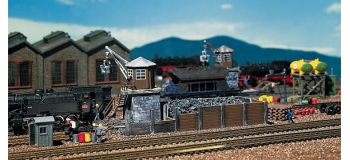 modelisme ferroviaire faller 120147 depot de charbon pour modelisme ferroviaire