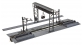 Modélisme ferroviaire : FALLER F120149 - Installation de décrassage avec grue-portique