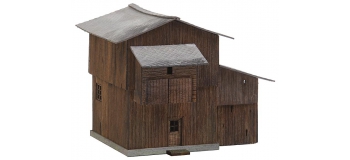Modélisme ferroviaire : FALLER F120270 - Hangar à bois de Murtal