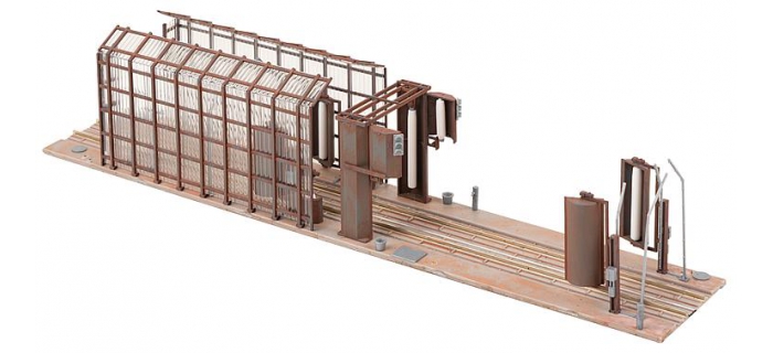 Modélisme ferroviaire : FALLER F120310 - Petite station de lavage pour trains