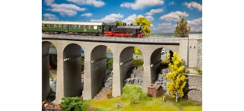 Modélisme ferroviaire :  FALLER F180465 - Coffret viaduc, 2 voies 