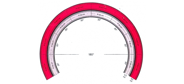 faller 120471 Rampe composée HO