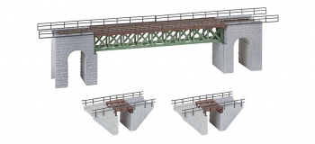 Modélisme ferroviaire : FALLER F120501 - Pont à voie étroite