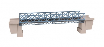 Modélisme ferroviaire : FALLER F120502 - Pont en acier