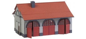 Kit De Caserne De Pompiers FALLER HO – Modèle Réduit 172x148x108 Mm – à Monter – Pour Réseau Ferroviaire – Dès 14 Ans