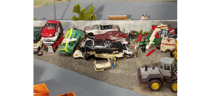 Modélisme ferroviaire : FALLER F130186 - Broyeur 