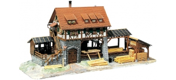 maquette FALLER 130229 - modelisme ferroviaire Moulin avec scierie