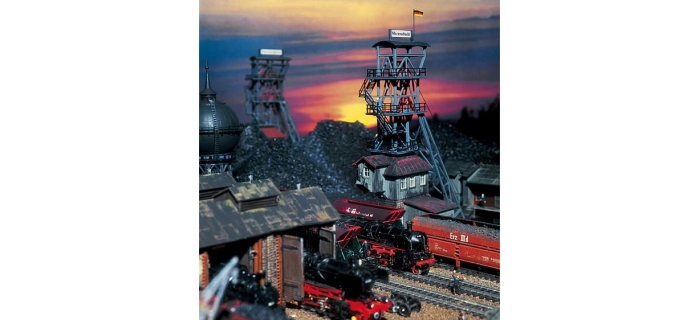 modelisme ferroviaire faller 130945 Chevalement De Mine