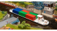 modelisme ferroviaire  Faller F131013 - Cargo fluvial avec conteneurs
