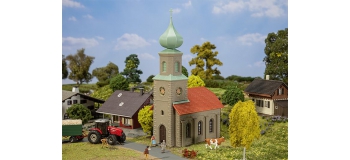 Modélisme ferroviaire  : FALLER F131308 - Église de village 