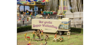 Modélisme ferroviaire  : FALLER F140345 - Remorque Super Vol Ondulé 