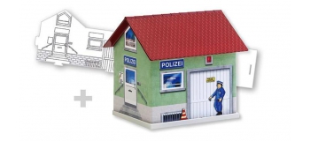 Train électrique : FALLER F150150 - Poste de Police BASIC