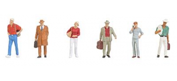 Modélisme ferroviaire : FALLER F150918 - Personnages sur le quai 