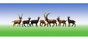 Train électrique : FALLER F154009 - Chamois + Bouquetins 