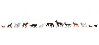 FALLER 154012 chiens et chats modelisme ferroviaire diorama