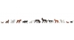 FALLER 154012 chiens et chats modelisme ferroviaire diorama