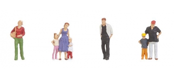 Modélisme ferroviaire : FALLER F155342 - Personnages visiteurs de musée N 