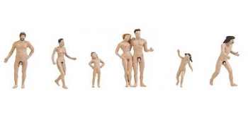 Modélisme ferroviaire : FALLER F155349 -  Nudistes
