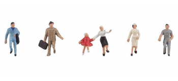 Modélisme ferroviaire : FALLER F155353 - Personnages dans les escaliers