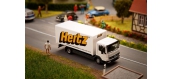 train électrique : FALLER F161560 - Camion MB Atego Hertz (HERPA)