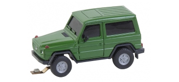 Modélisme ferroviaire : FALLER F161562 - SUV MB Classe G livrée vert
