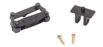 Modélisme ferroviaire : FALLER F163053 - Essieu avant, monté pour Sprinter (sans roues)