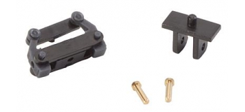 Modélisme ferroviaire : FALLER F163053 - Essieu avant, monté pour Sprinter (sans roues)- 9 mm