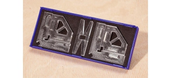 Modélisme ferroviaire : FALLER F170681 - Set angles Rite-Way 