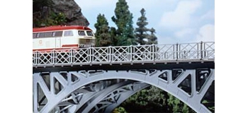 Train électrique : FALLER F180407 - Clôture à croisillons 