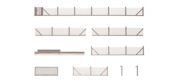 FALLER F272420 - Cloture métalliques 