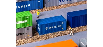 Modélisme ferroviaire :  FALLER F180825 - Conteneur HANJIN 20'