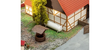 Modélisme ferroviaire : FALLER F130966 - Grosse citerne à gaz