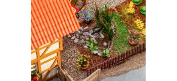 Modélisme ferroviaire : FALLER F130973 - 7 Étangs de jardin