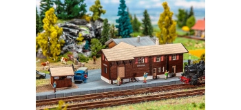 Train électrique : FALLER F212120 - Gare Stugl Stuls avec toilettes