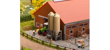 Train électrique :   FALLER F222214 - Silo a fourrage N 