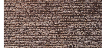 Modélisme ferroviaire : FALLER F222565 - Plaque de décor, mur en granit