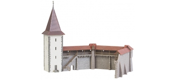 Modélisme ferroviaire : FALLER F232355 - Coffret enceinte de vieille ville N	
