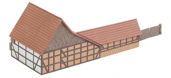 Modélisme ferroviaire :  FALLER F232371 - Bâtiment agricole avec accessoires N