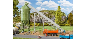 Modélisme ferroviaire :  FALLER F130174 - Silo tapis convoyeur