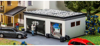Train électrique : FALLER F130620 - Garage double fonctionnel 